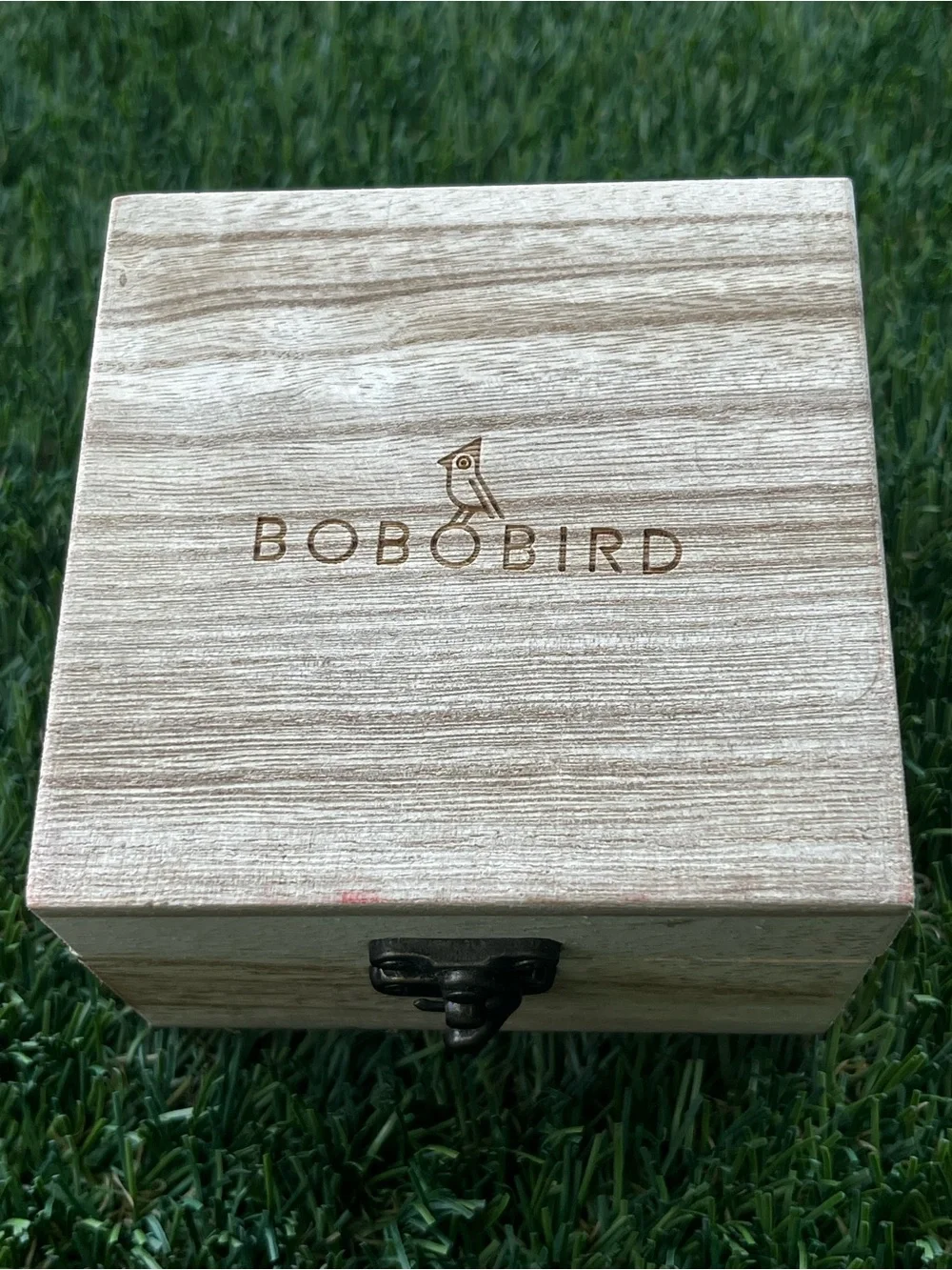 Black Wood Watch with Gold Nordic Dial - Bobobird